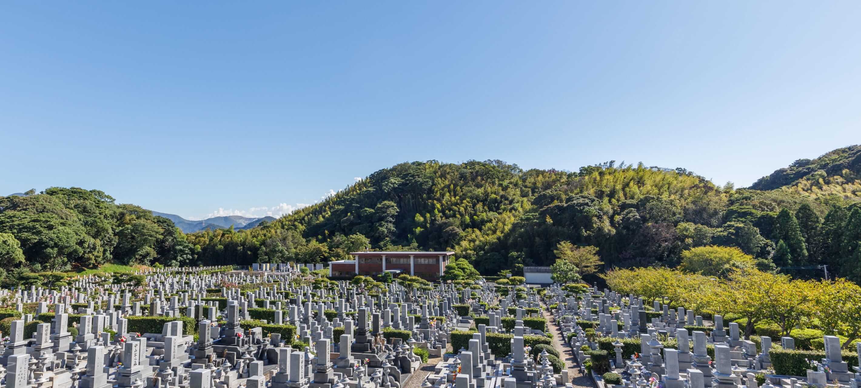小倉霊園の全体の様子
